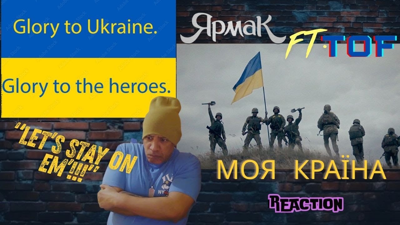 YARMAK FT  TOF - МОЯ КРАЇНА MUSIC REACTION