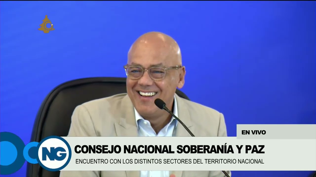 GV Noticias de Venezuela | Jorge Rodríguez: Consejo Nacional Soberanía y Paz