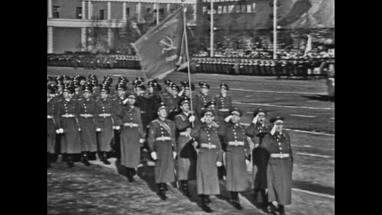 Soviet October Revolution Parade, 1967 Парад 7 Ноября