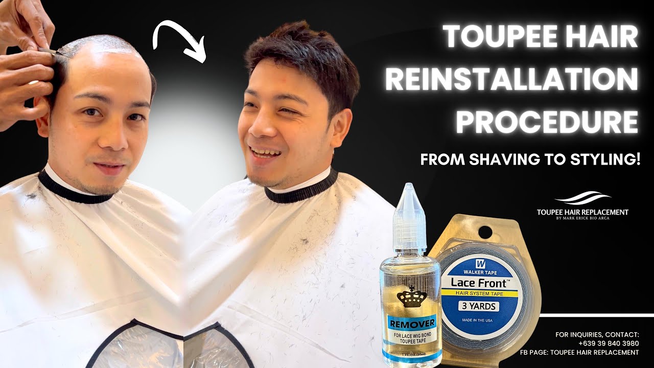 Toupee Hair Reinstallation Procedure