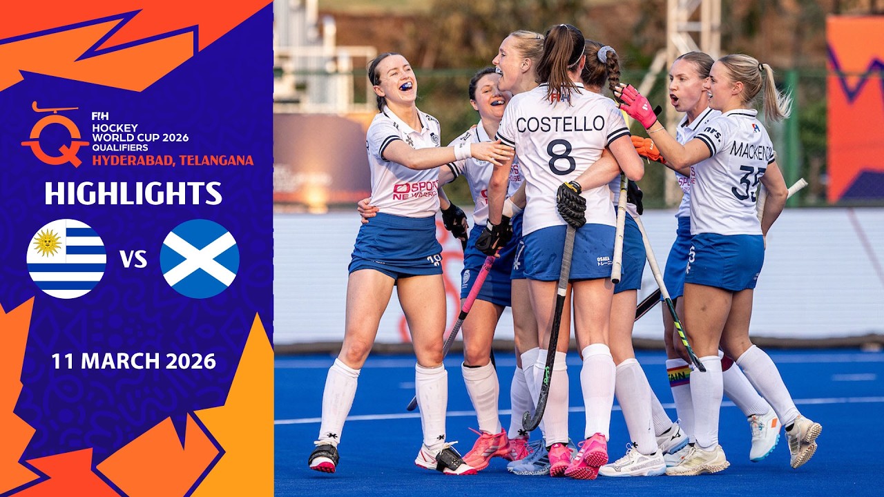 Отборочный матч Кубка мира по хоккею на траве FIH 2026, Хайдарабад, Индия - Матч 11: Уругвай прот...