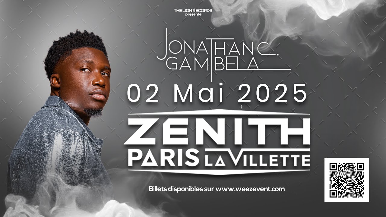 Jonathan C. Gambela en conférence de presse - Zénith de Paris (2 Mai 2025)