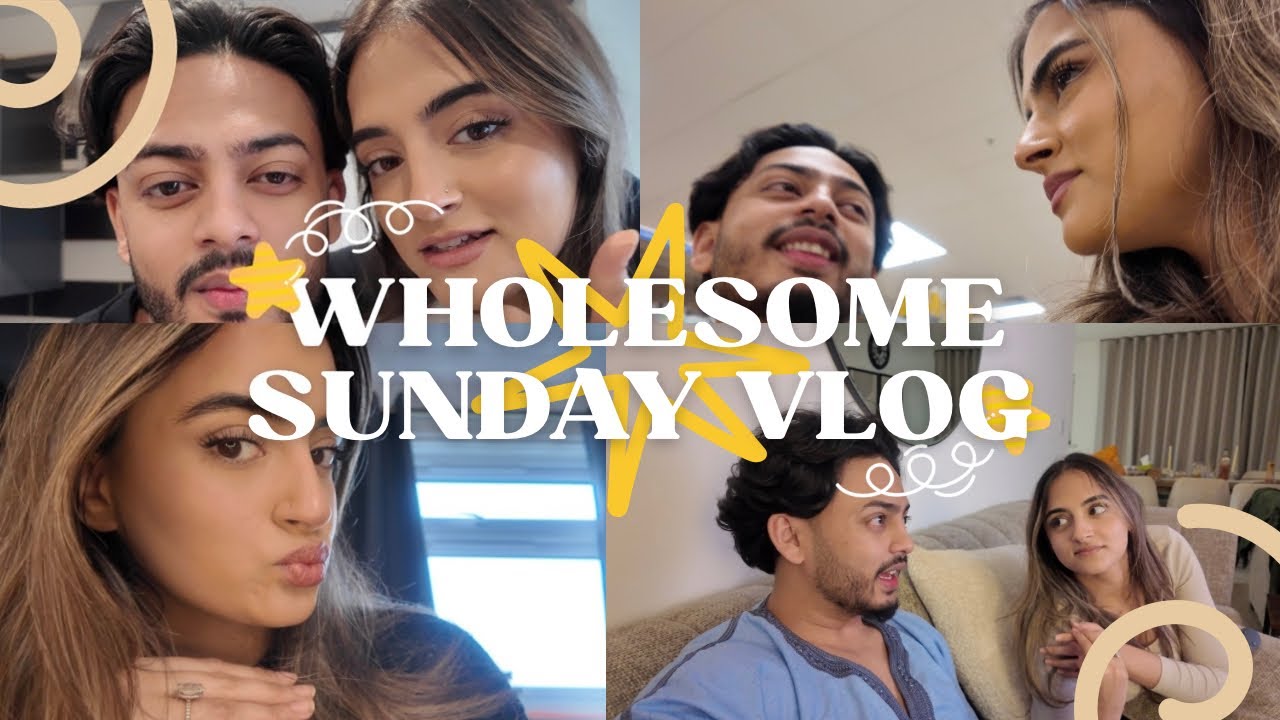 WHOLESOME SUNDAY VLOG | MAKEUP TUTORIAL, AZEEM BAKES APPLE CRUMBLE, AND GOING TO MY MUMS HOUSE! 