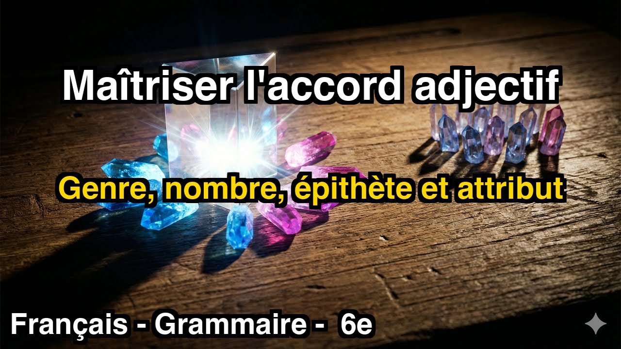 Maîtriser l'accord de l