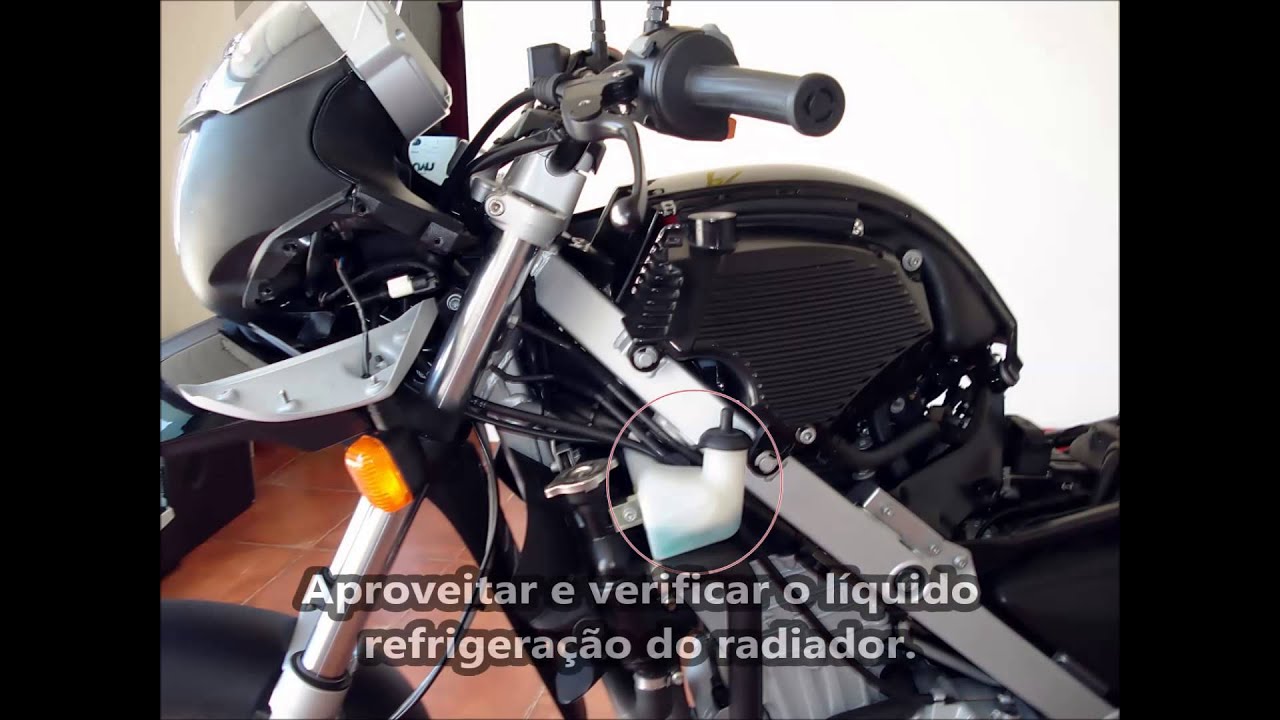 BMW F 650 GS Manutenção óleo e filtro
