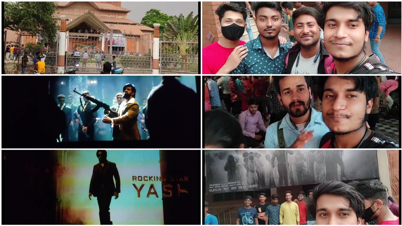 KGF 2 First Day Show At Bolpur Gitanjali Cinema Hall || Crazy Audience Reactions Of KGF Chapter 2 😍🔥