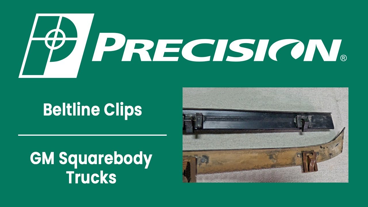1973 - 1987 Squarebody Beltline Clips