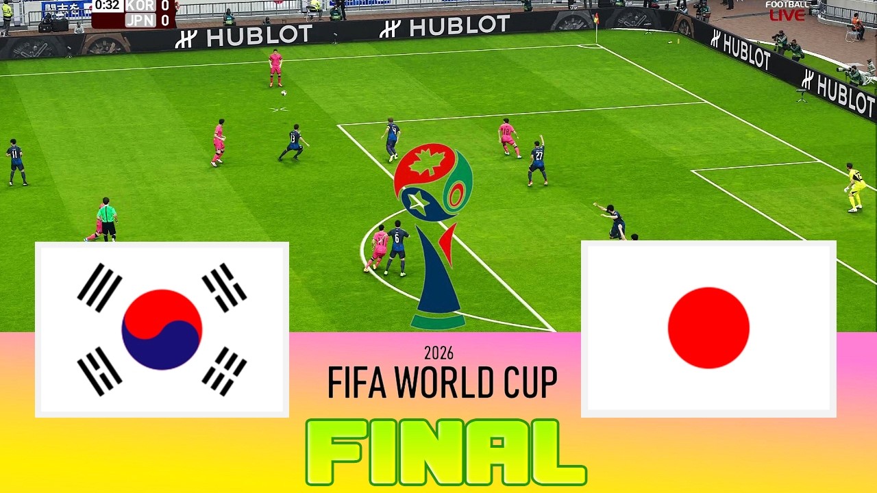 SOUTH KOREA vs JAPAN - Final FIFA World Cup 2026  Full Match All Goals  Football Match