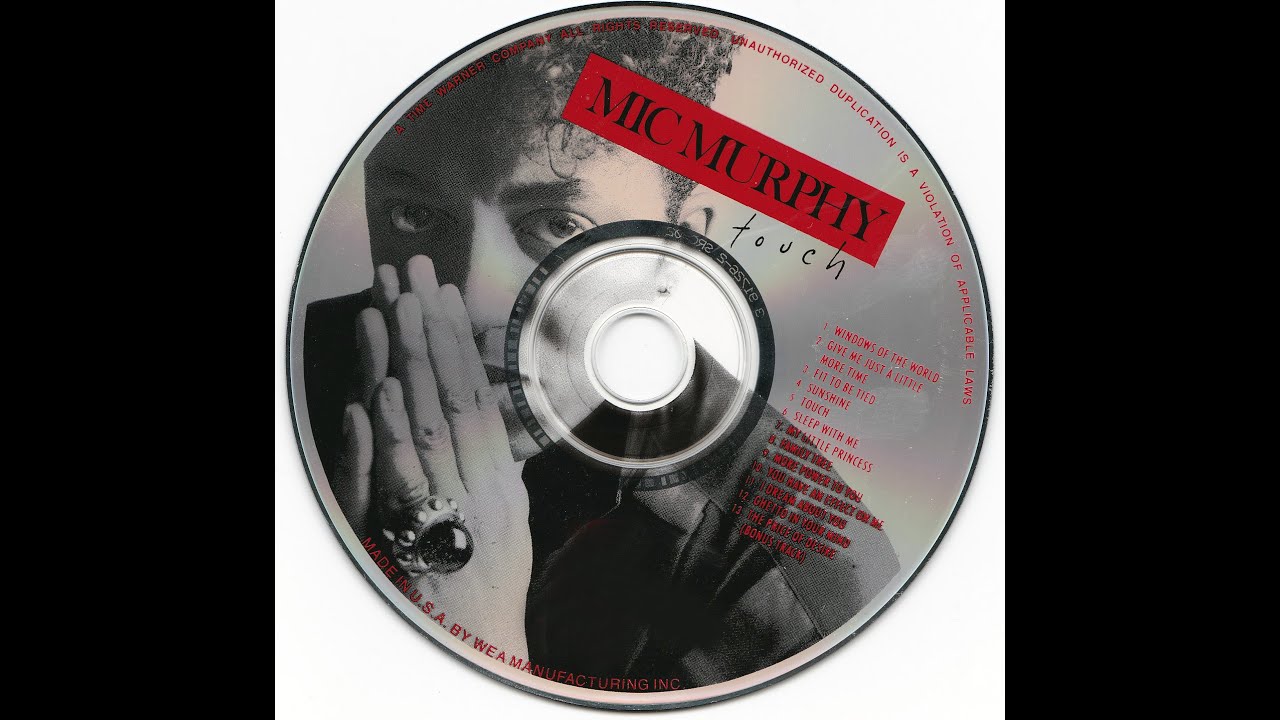 MIC MURPHY 1991 Solo Album TOUCH Mix.