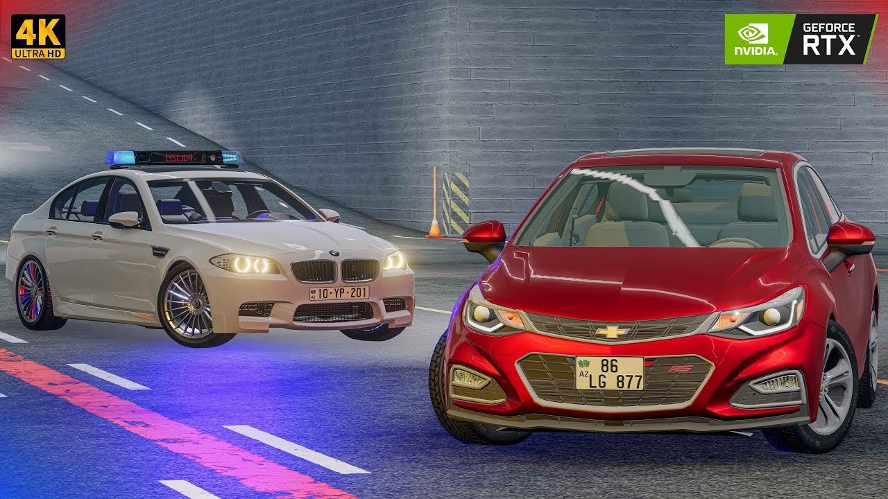 Lotu Şəmi Tefal Cruz Sürdü Bmw F10 Kia Yeni Polis Şöbəsi Təmir Olundu| BeamNG.Driver | #malikbedelov