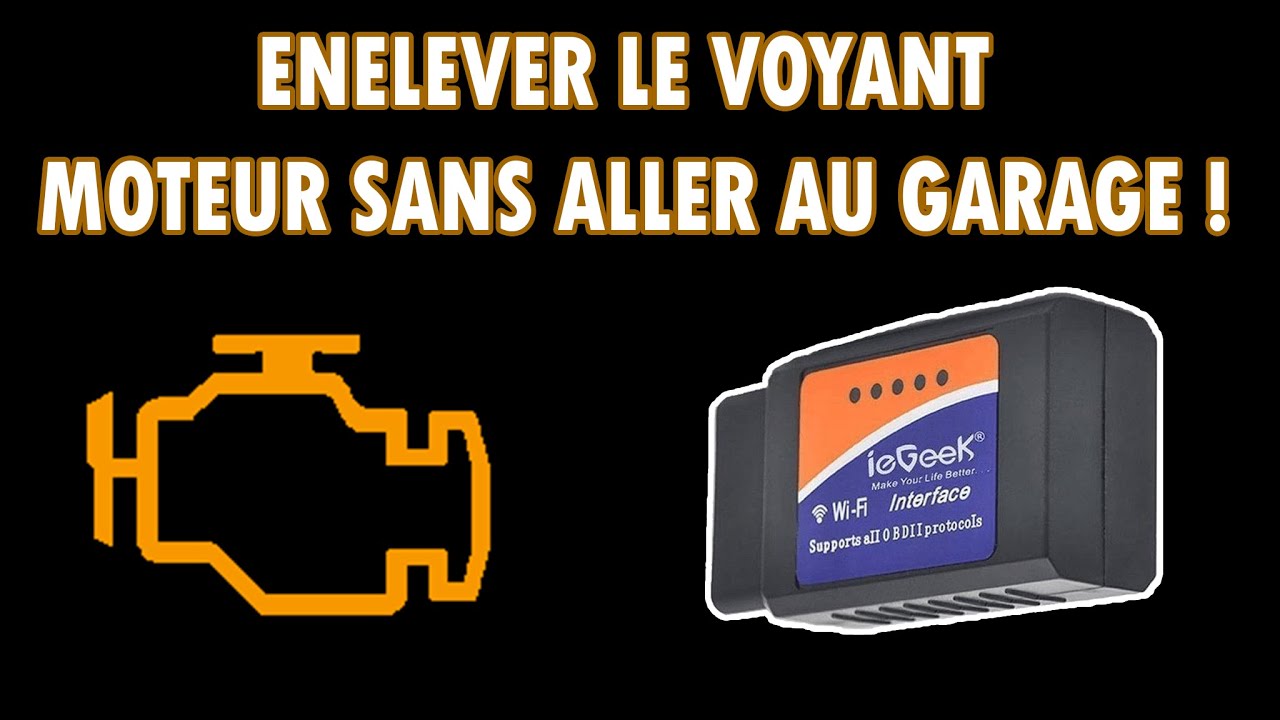 COMMENT EFFACER UN VOYANT MOTEUR RAPIDEMENT ET FACILEMENT (POUR PAS CHER) ! [WIFI OBD SCANNER]