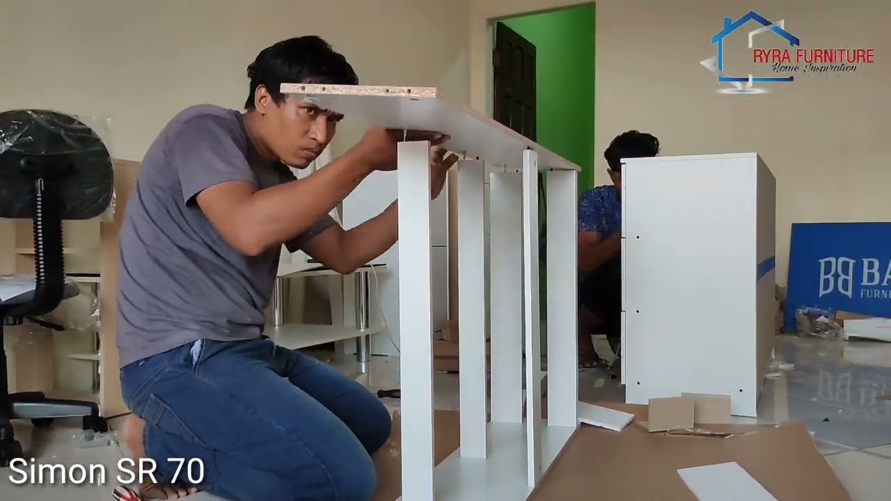 PERAKITAN RAK SEPATU SIMON SR70 - PIRA