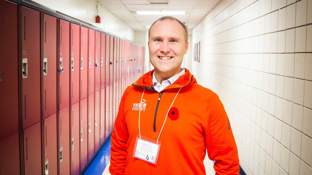 Randy Gill speaks about tornado victims getting back into sport