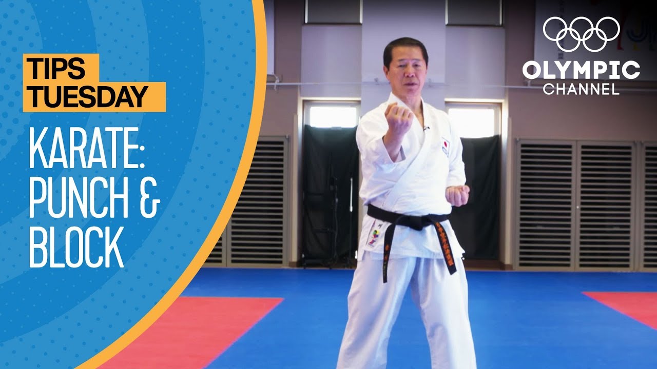 How to punch and block in Karate | Olympians' Tips