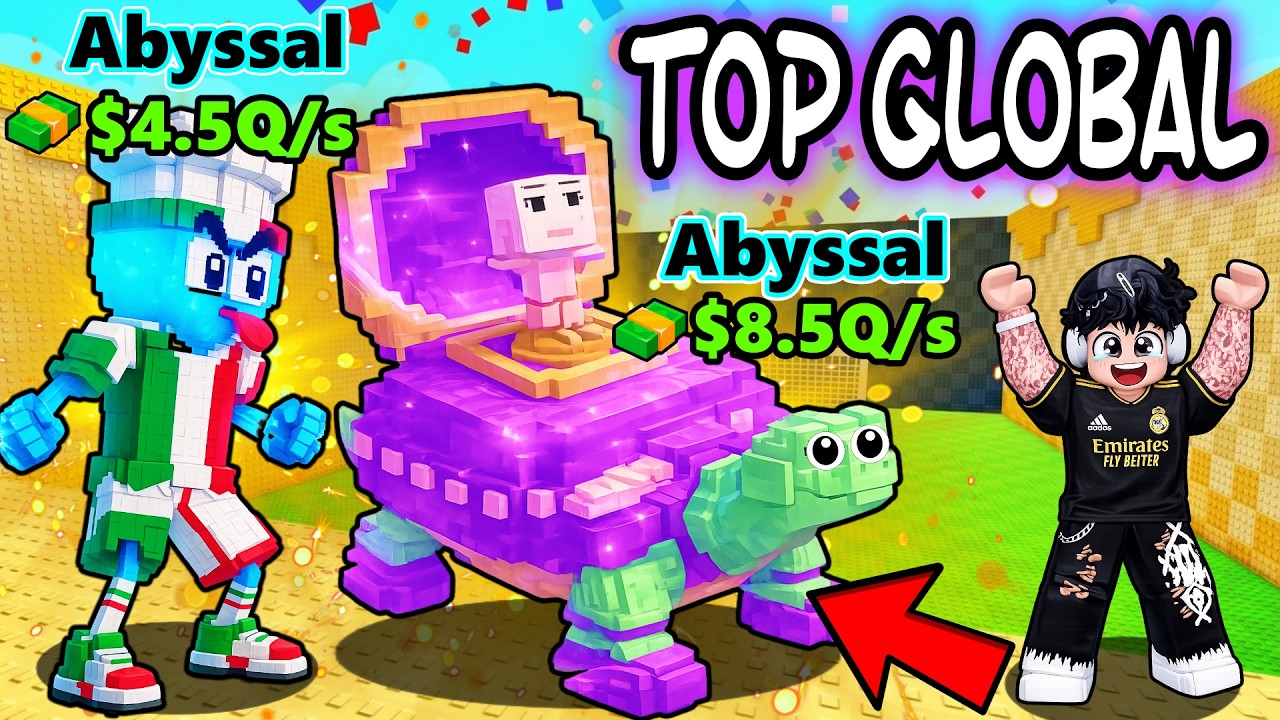 ESSE &Eacute; O ABYSSAL INSANO DO TOP #03 GLOBAL no CHUTE UM BLOCO DA SORTE
