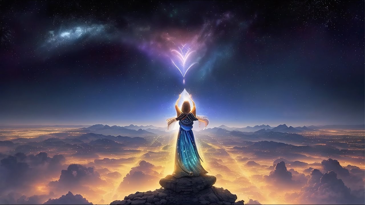 Pleiadian Skies ✨ Channeled Light Language (1hr) ✨ Ethereal Vocals ✨  Sound Healing
