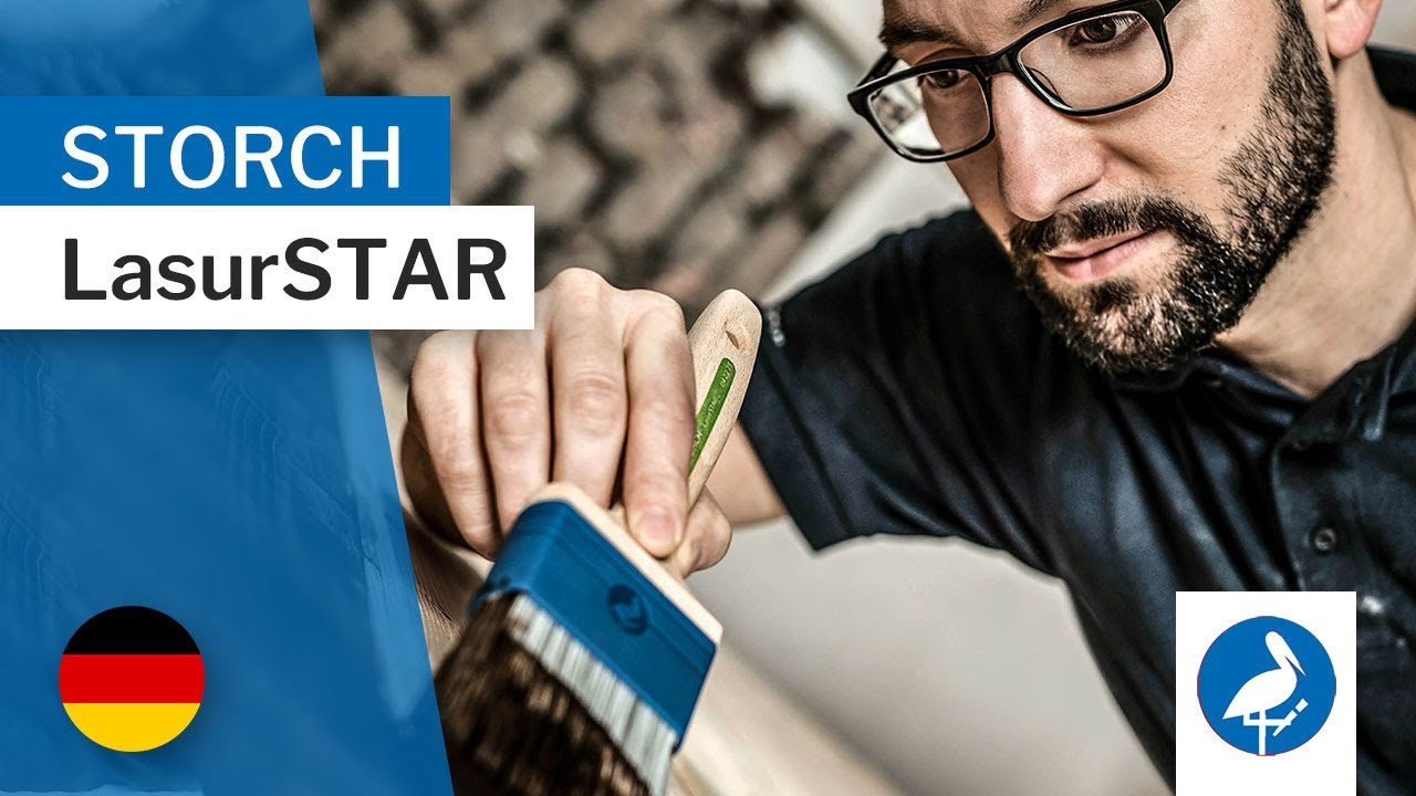 STORCH LasurSTAR: Unser durchdachter Pinsel erleichtert dir dein Handwerk [DE]