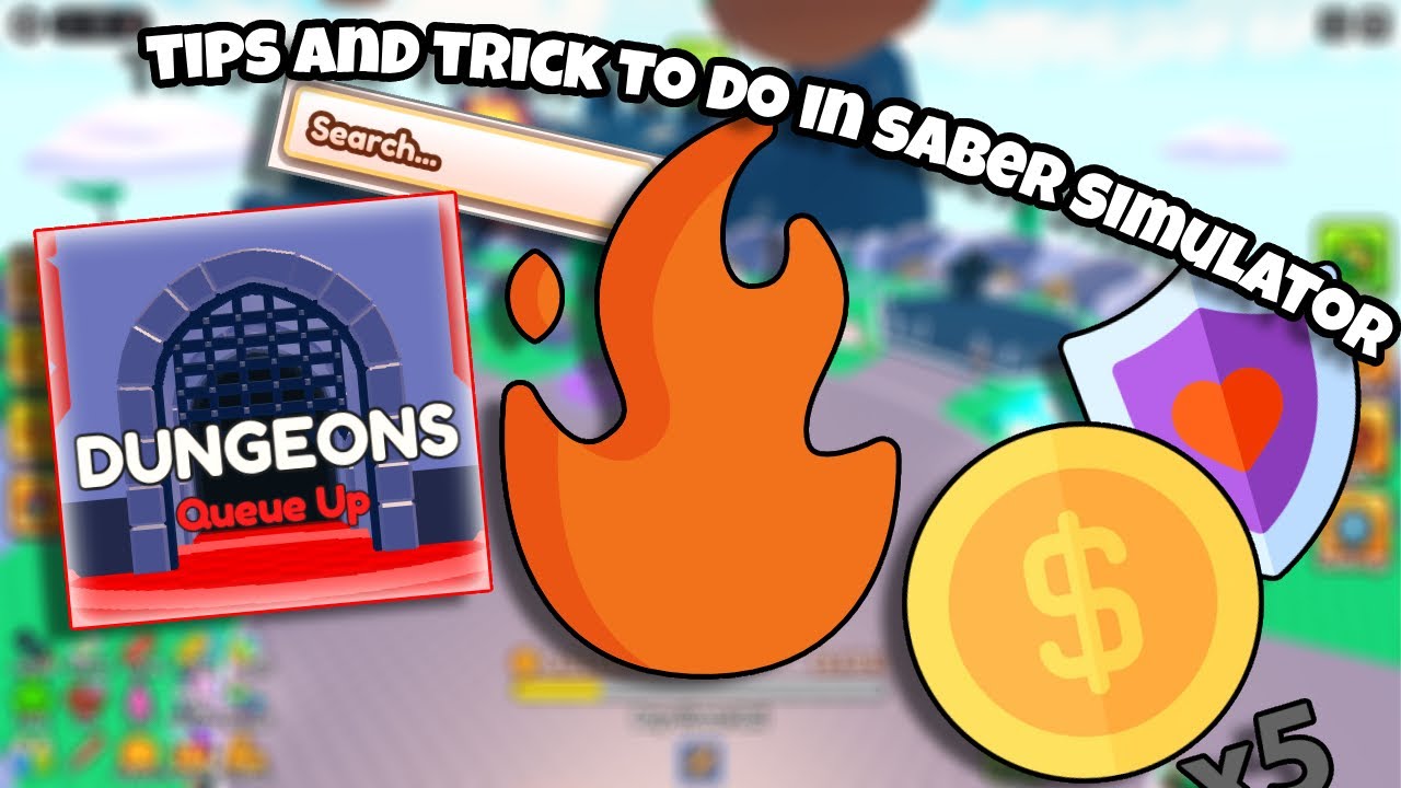 tricks and tips to know in saber simulator 🗡️