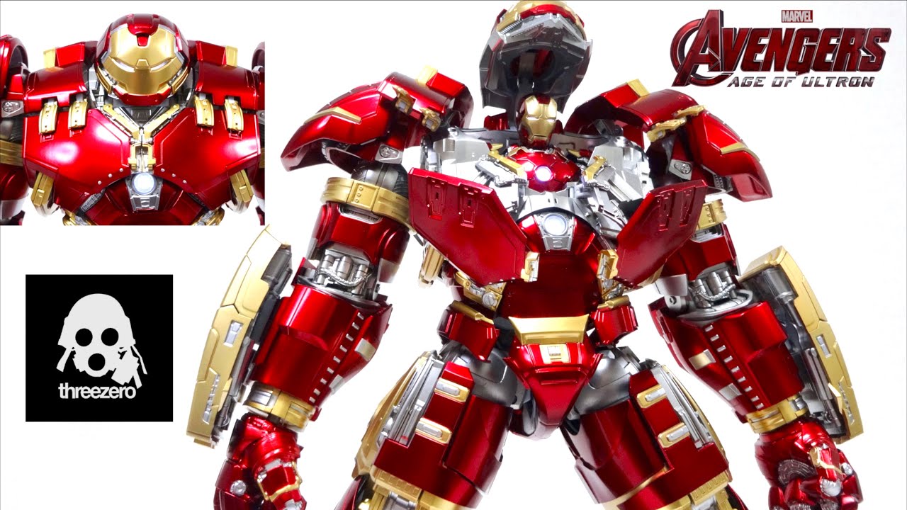 【ハルクバスター】アイアンマン格納可能ギミックあり！ヲタファの遊び方レビュー / threezero  DLX Iron Man Mark 44 Hulkbuster