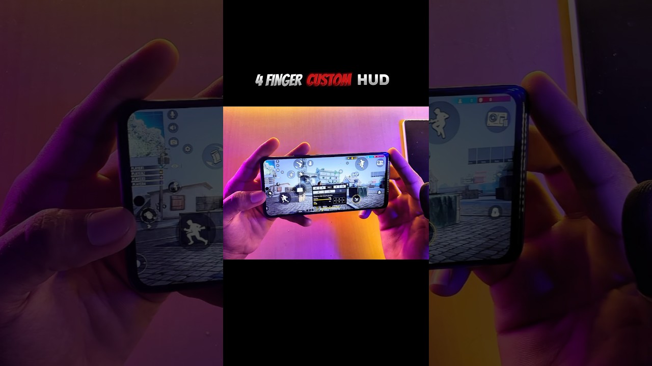 🔥 4 FINGER HUD Handcam Gameplay 🎮 Full Accuracy Shots
