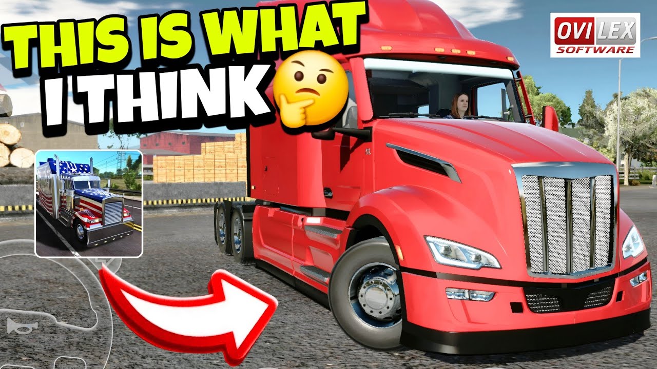 🤔НАКОНЕЦ-ТО!! ПОЛНЫЙ ОБЗОР TRUCK SIMULATOR DRIVE USA EVO - Версия для Android/iOS - ВОТ ЧТО Я ДУМАЮ!