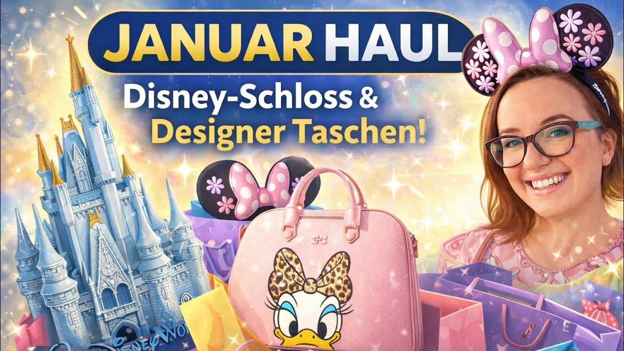 Disney Haul Januar 2026😍 Neues Schloss & Designer Bags – aber nichts aus Disneyland Paris?!