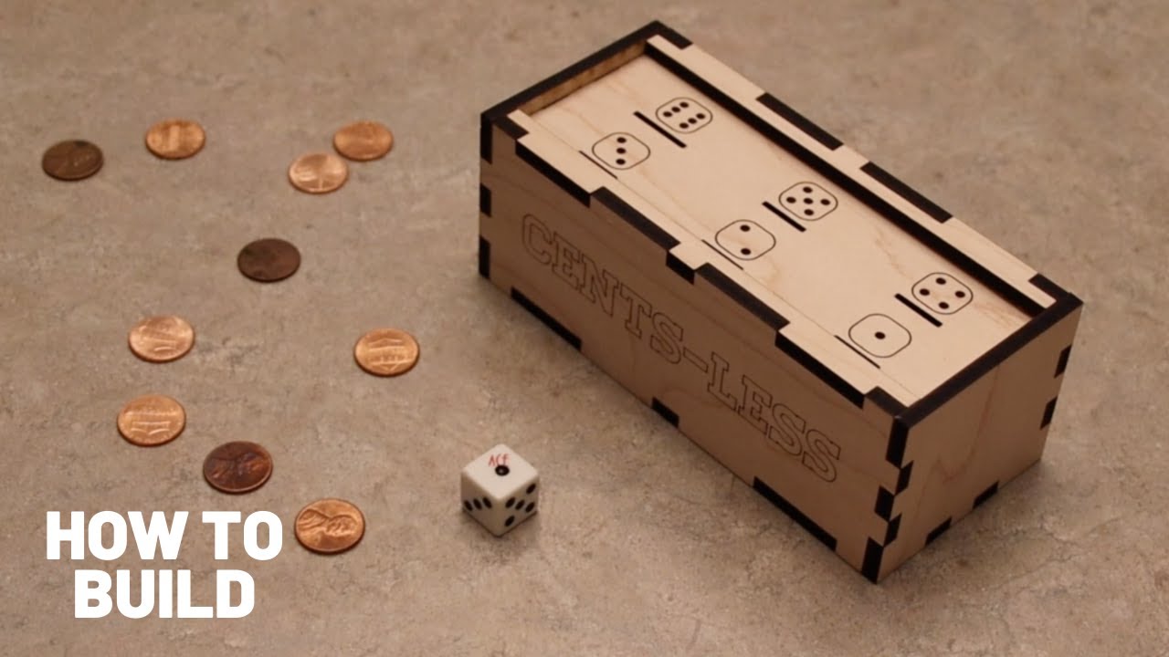 How to build the laser cut Cents-less game