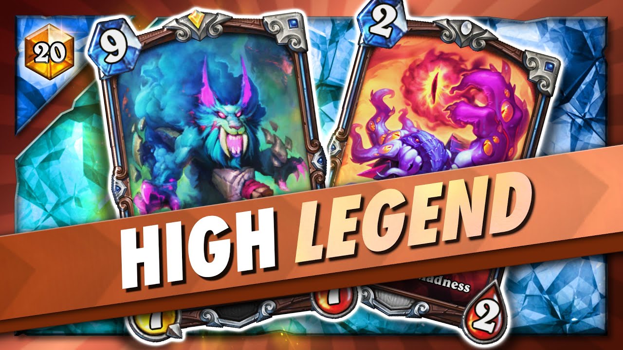 Playing the BEST DECKS in high Legend! - Hearthstone Thijs