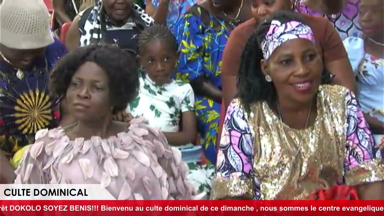 CULTE DOMINICAL DU DIMANCHE 15 FEVRIER 2025 AVEC LE REV.  PASTEUR ELIEZER MAKIESE.