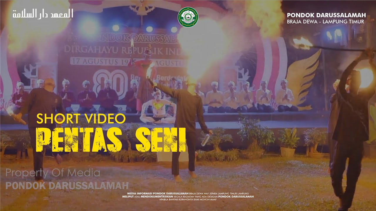 KEMERIAHAN PENTAS SENI || SHORT VIDEO