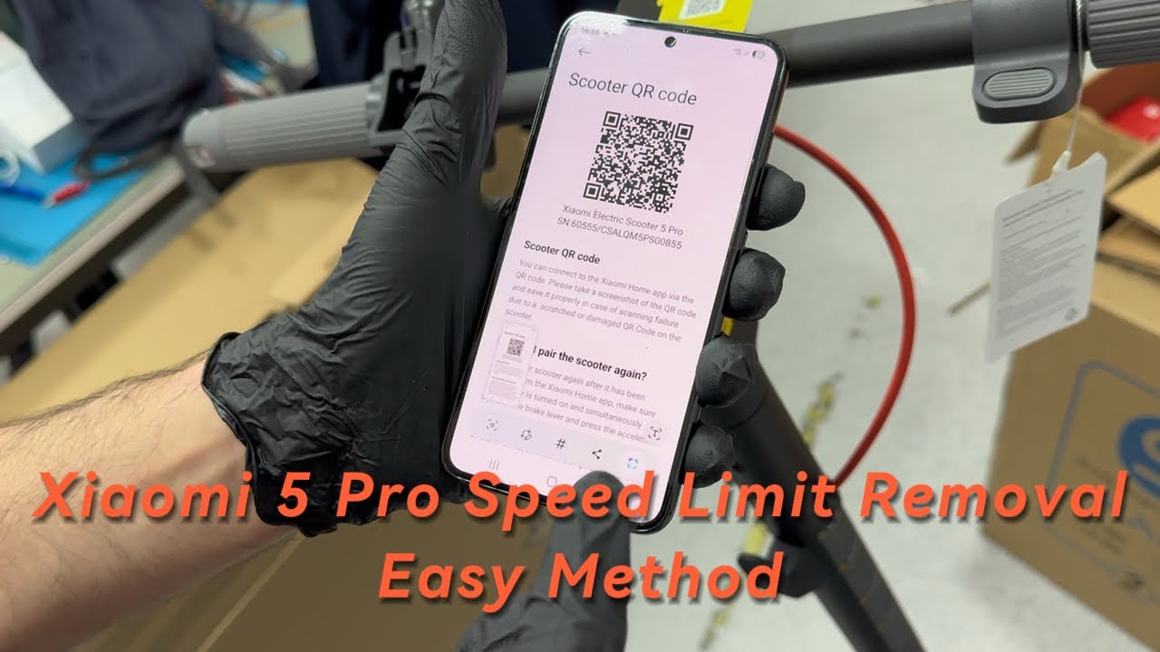 Xiaomi 5 Pro Speed Limit Removal – Easy Method #ehsan #ehsanmobofix #Xiaomi5Pro #scooter 