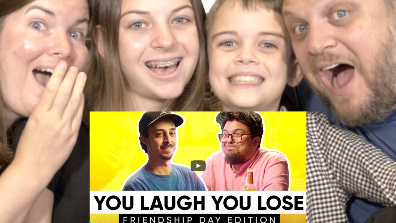 JORDINDIAN REACTION | YOU LAUGH YOU LOSE | FRIENDSHIP DAY EDITION