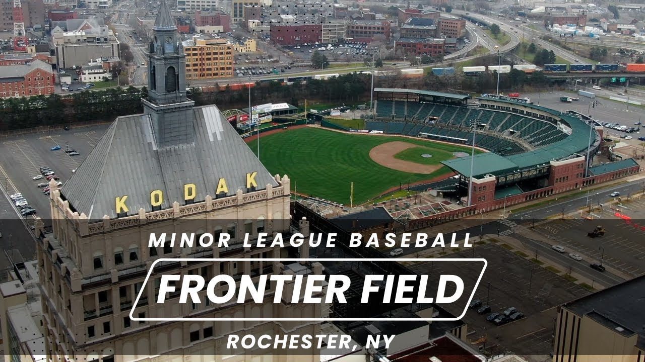 Baseball Stadium - Frontier/Innovation Field - 4K Drone Footage