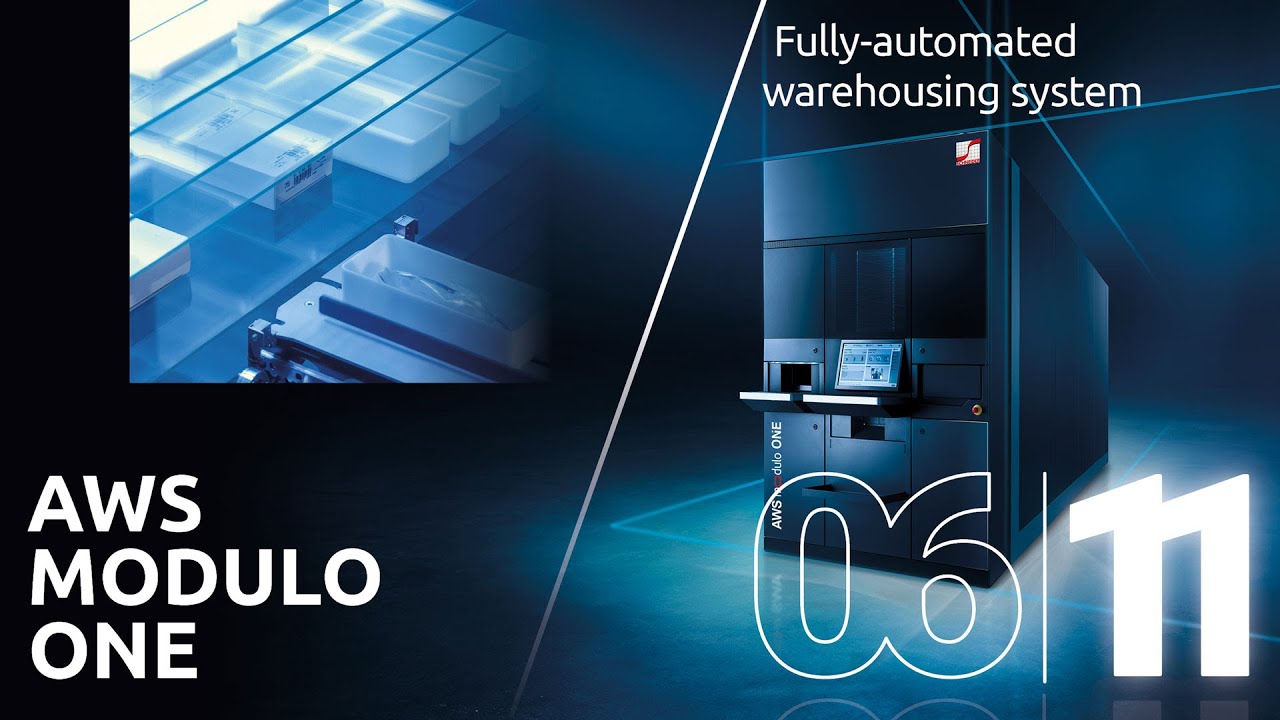 AWS Modulo ONE &ndash; Fully-automated warehousing system &ndash; SCHNEIDER Optical Machines