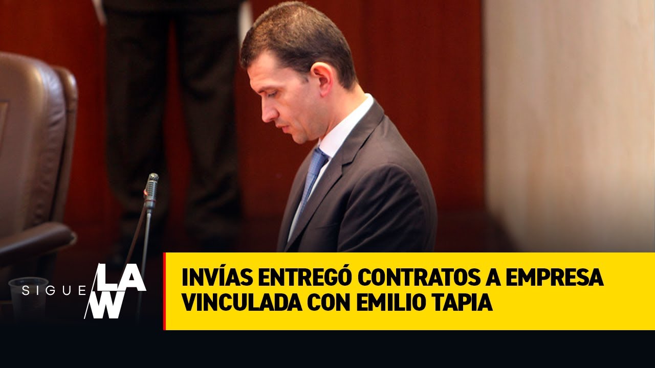 Los contratos que el Invías entregó a empresa vinculada con Emilio Tapia