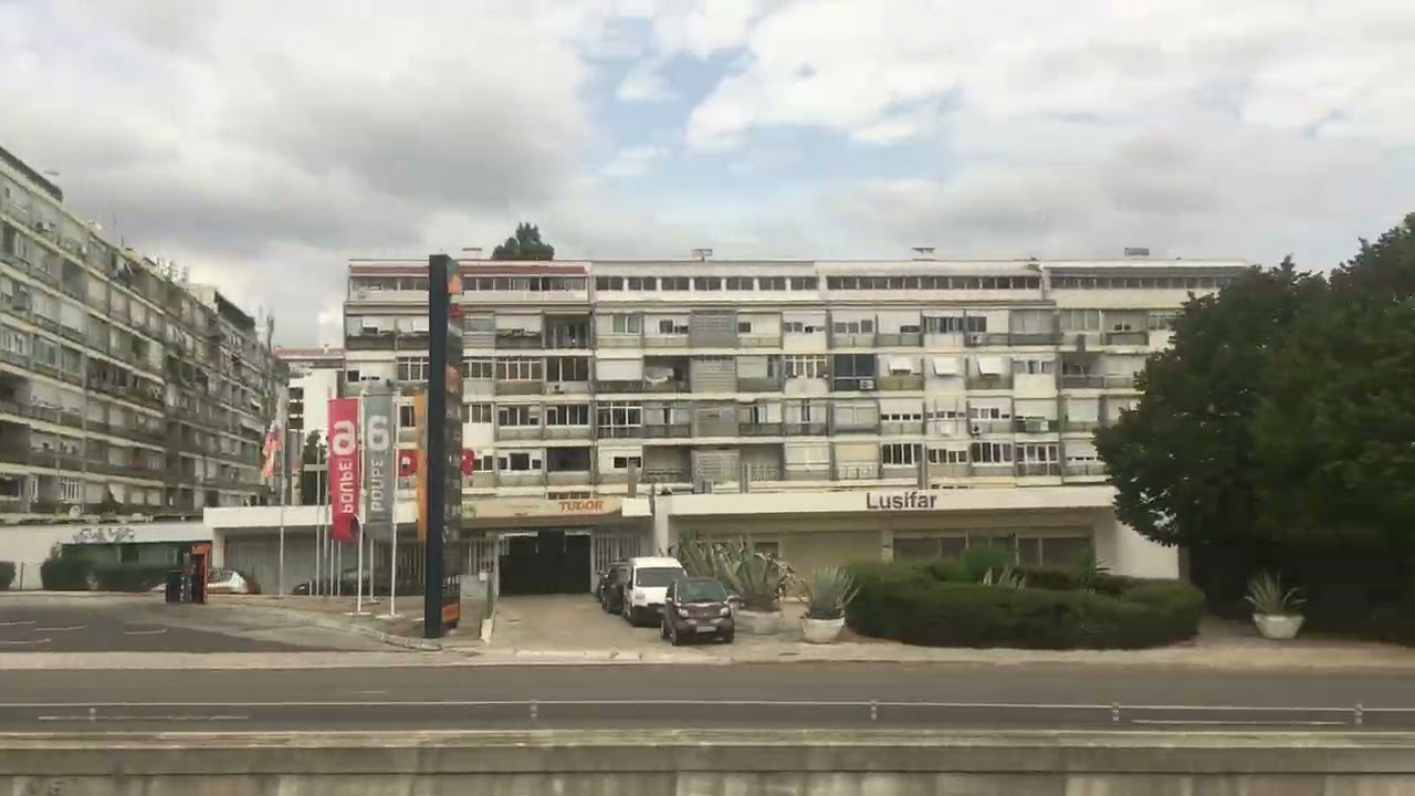 Lisbon, Train ride from Benfica to Campolide