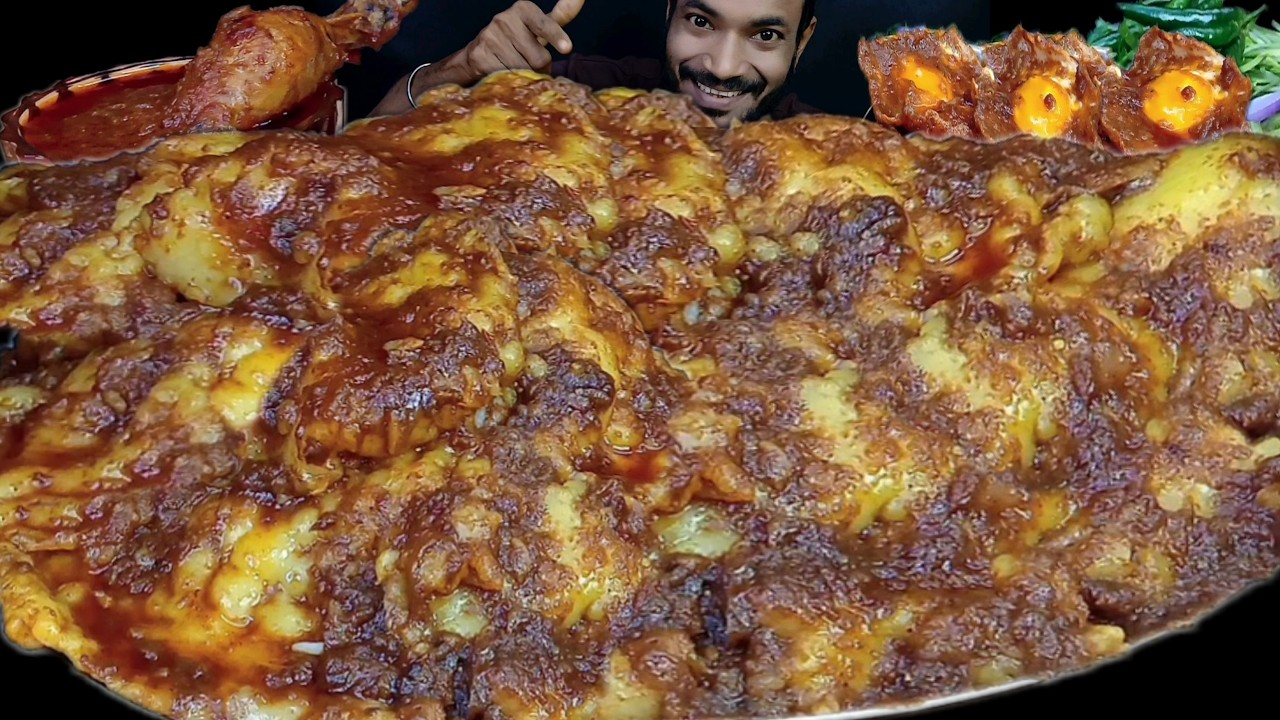 Eating Show Mutton Fat Curry Rice Eating Video Spicy Egg Curry Rice Asmr Eating Chicken Curry Rice