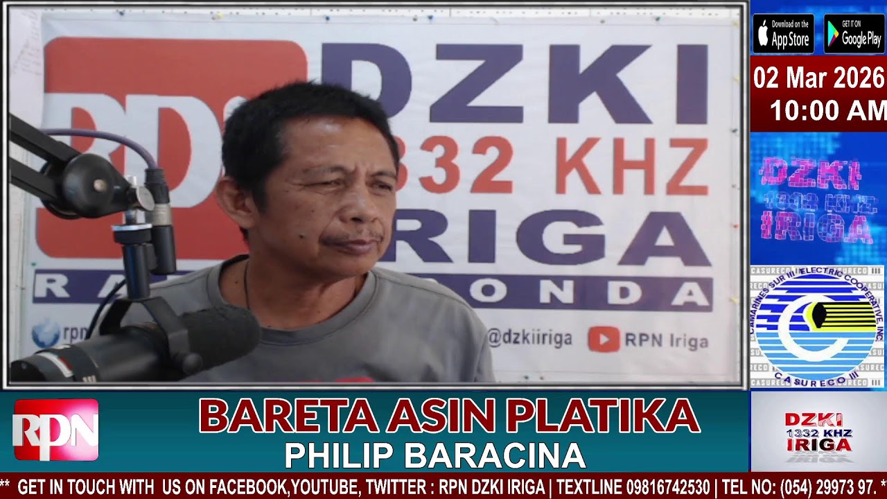 BARETA ASIN PLATIKA| MAR 2,2026