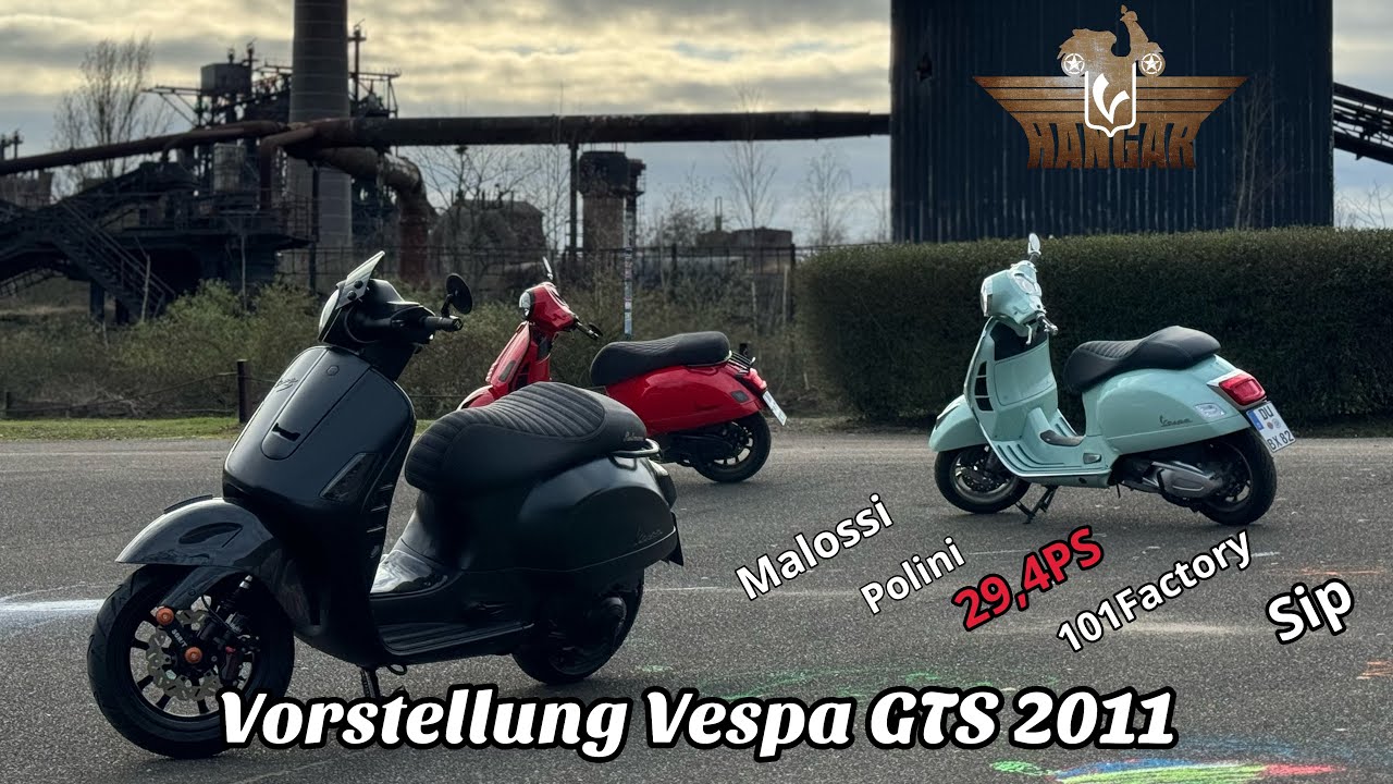 Vorstellung VESPA GTS 300 BJ2011