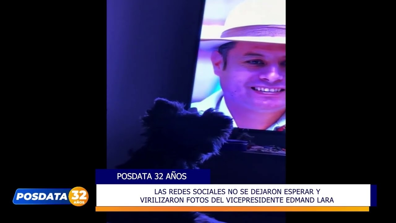 EL VICEPRESIDENTE EDMAND LARA VIAJA A PANAMÁ Y GENERA REVUELO EN REDES. 📌📌📌📌📌📌