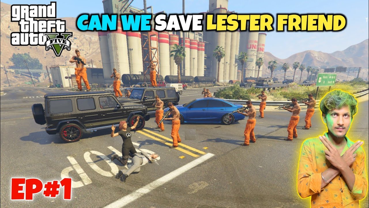 CAN WE SAVE LESTER FRIEND FROM BIGGEST GANG | GTA V GAMEPLAY 2023 EPISODE 1 CRAZY GAMER