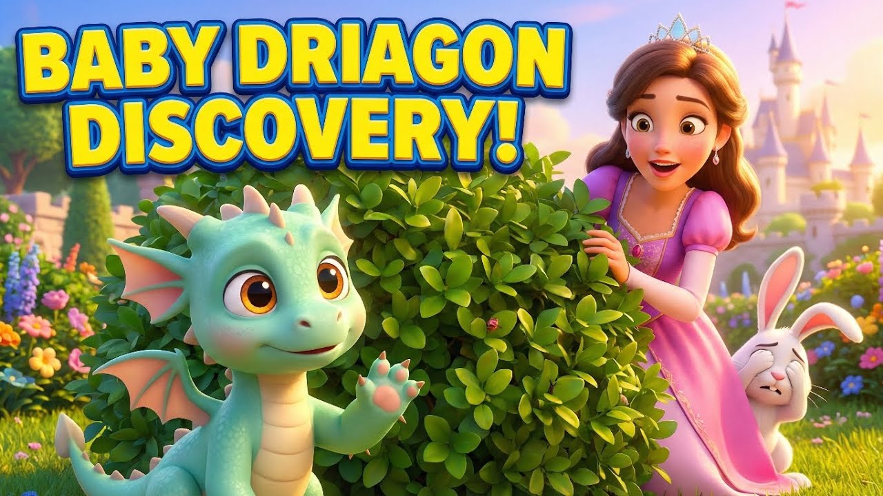 Princess Lily Meets a Baby Dragon! 🐲✨#KidsStories #FairyTales #PrincessStory #MoralStories
