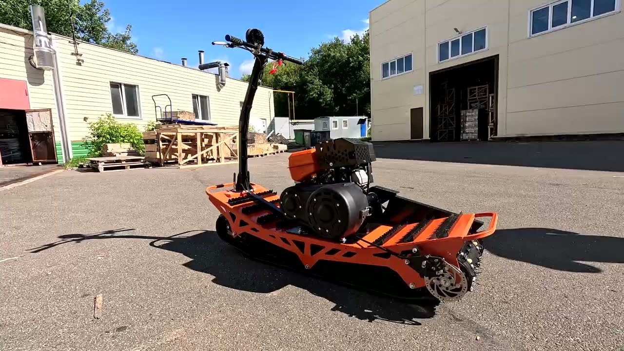 Мотосноуборд ИСКРА-2 (Ижтехмаш). С двигателем 10 л.с. LIFAN KP270.