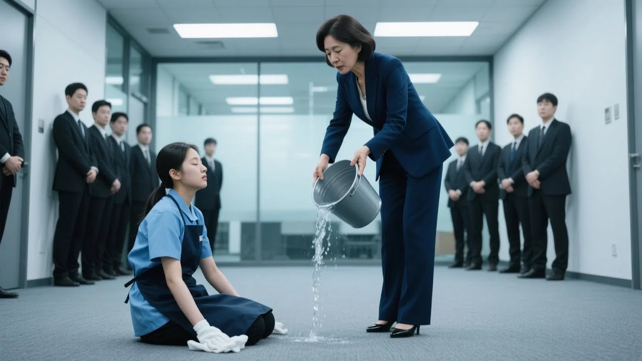 청소부라고 비웃던 여자들, 그녀가 CEO 팔짱 끼고 리무진 타는 거 보고 기절