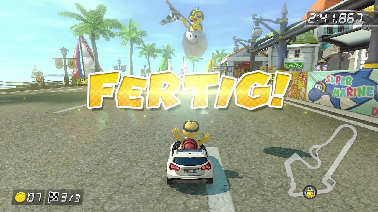 Mario Kart 8 alle Abk&uuml;rzungen im Blumen-Cup