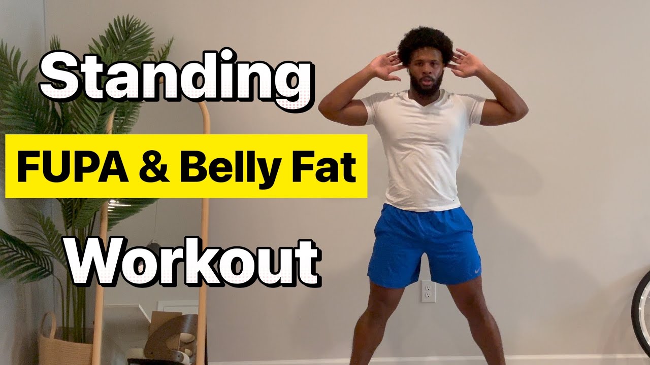 AT Home - Standing FUPA & Belly Fat Workout