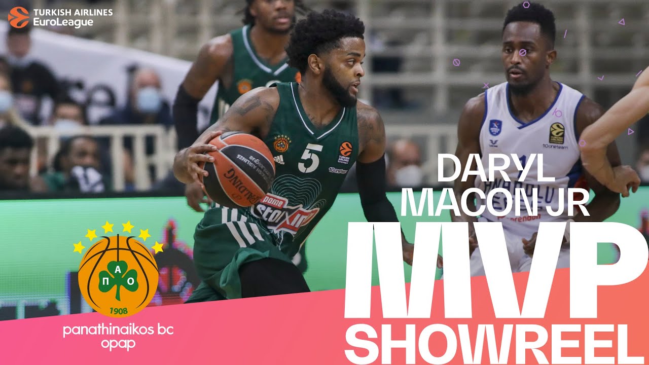 MVP Showreel - Daryl Macon Jr | Turkish Airlines EuroLeague