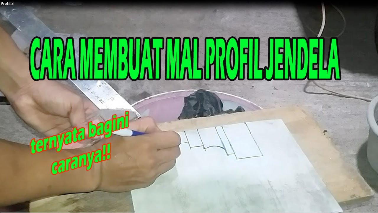 TERNYATA BEGINI !! CARA MEMBUAT MAL PROFIL JENDELA