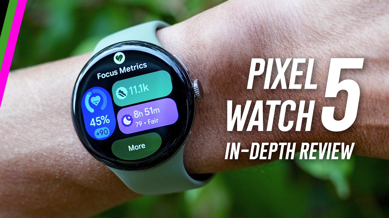 Recenzja Google Pixel Watch 5 // Dokładność w sporcie i fitnessie!