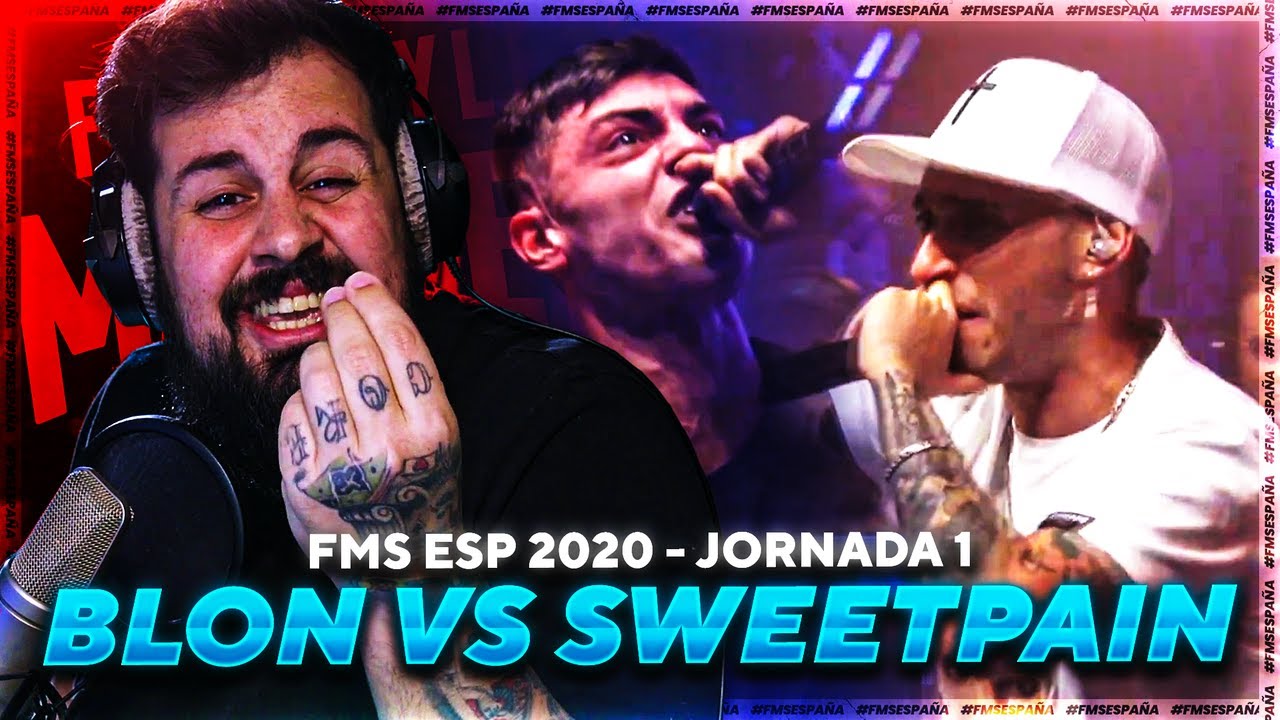 QUE LOCURA AMIGO: PAPO REACCIONA A BLON vs. SWEETPAIN - FMS España 2020 J1